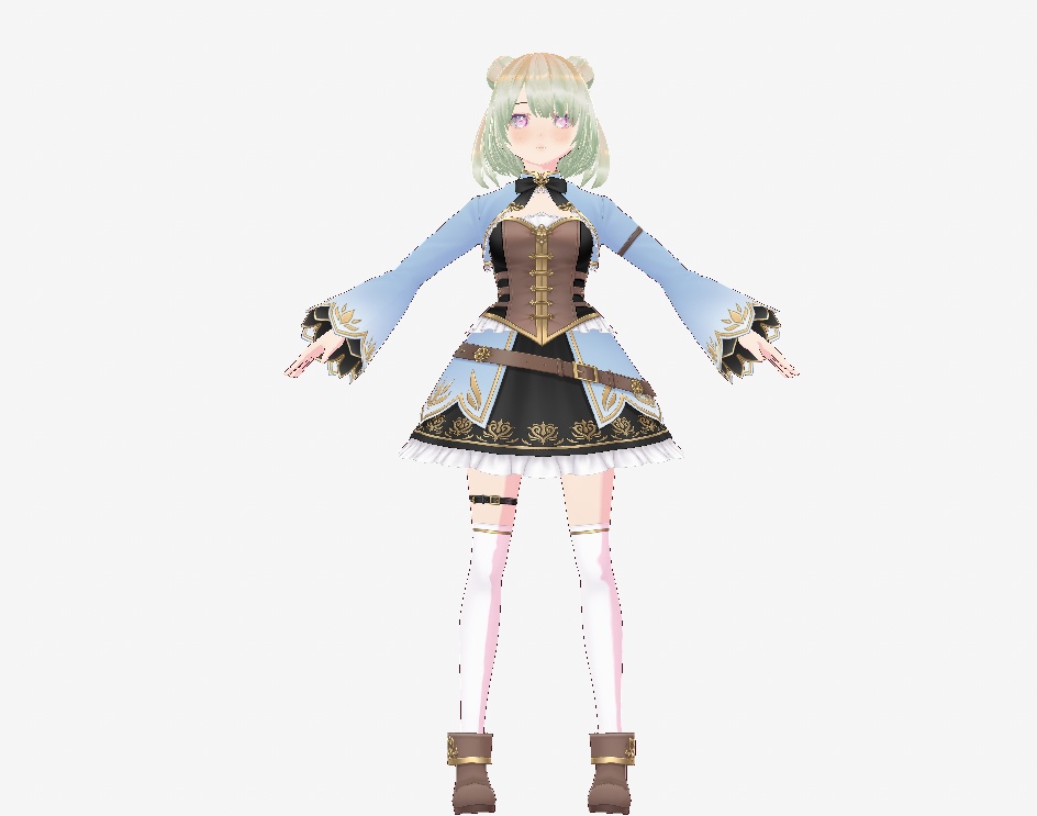 【3Dモデル】オリジナル3Dモデルももか【vroid】