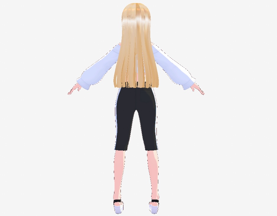 【3Dモデル】オリジナル3Dモデルギャル子【vroid】