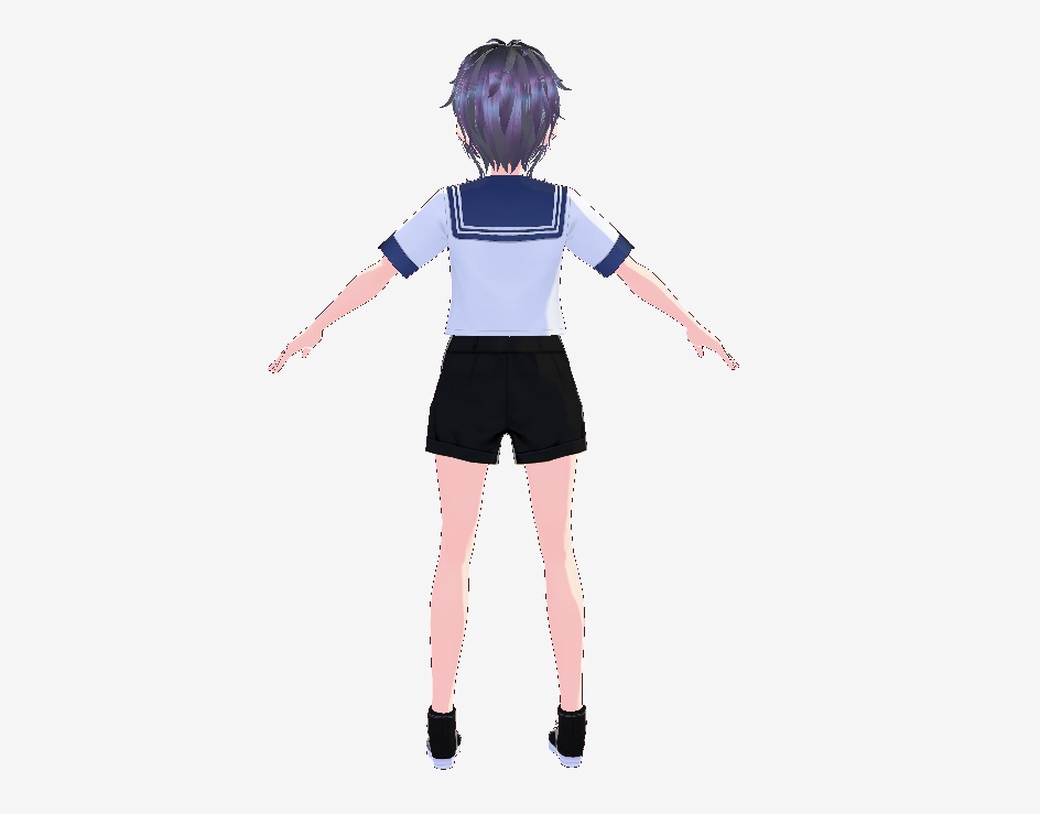 【vroid・VRM】オリジナル3Dモデルかえら