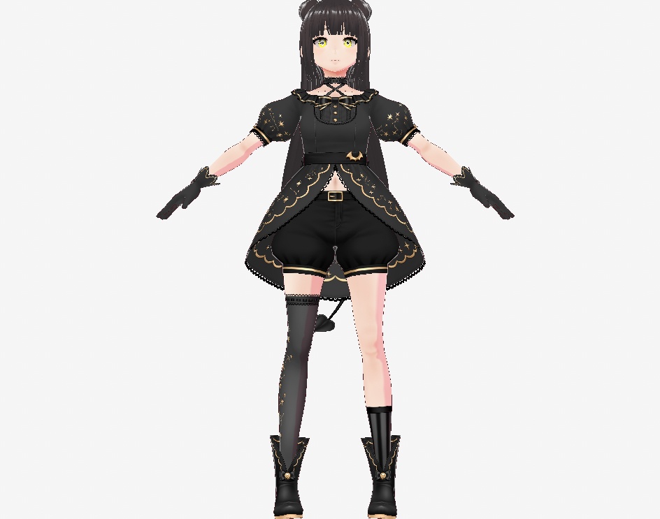 【vroid・VRM】オリジナル3Dモデルよしこ