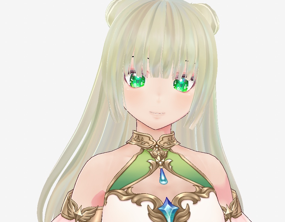 【vroid・VRM】オリジナル３Dモデルムーン