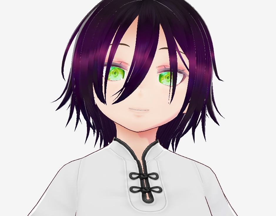 【vroid・VRM】オリジナル３Dモデルろろ