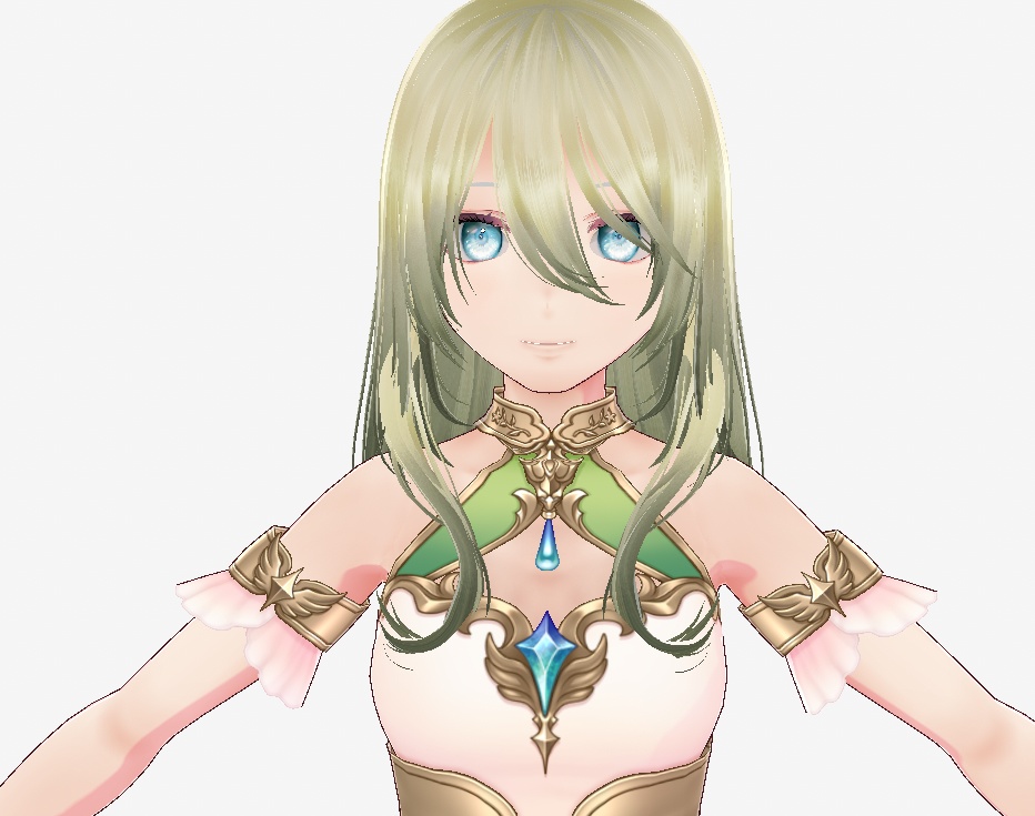 【vroid・VRM】オリジナル3Dモデルローラ