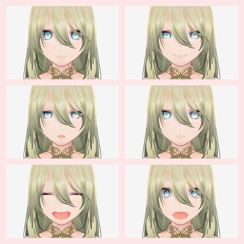 【vroid・VRM】オリジナル3Dモデルローラ