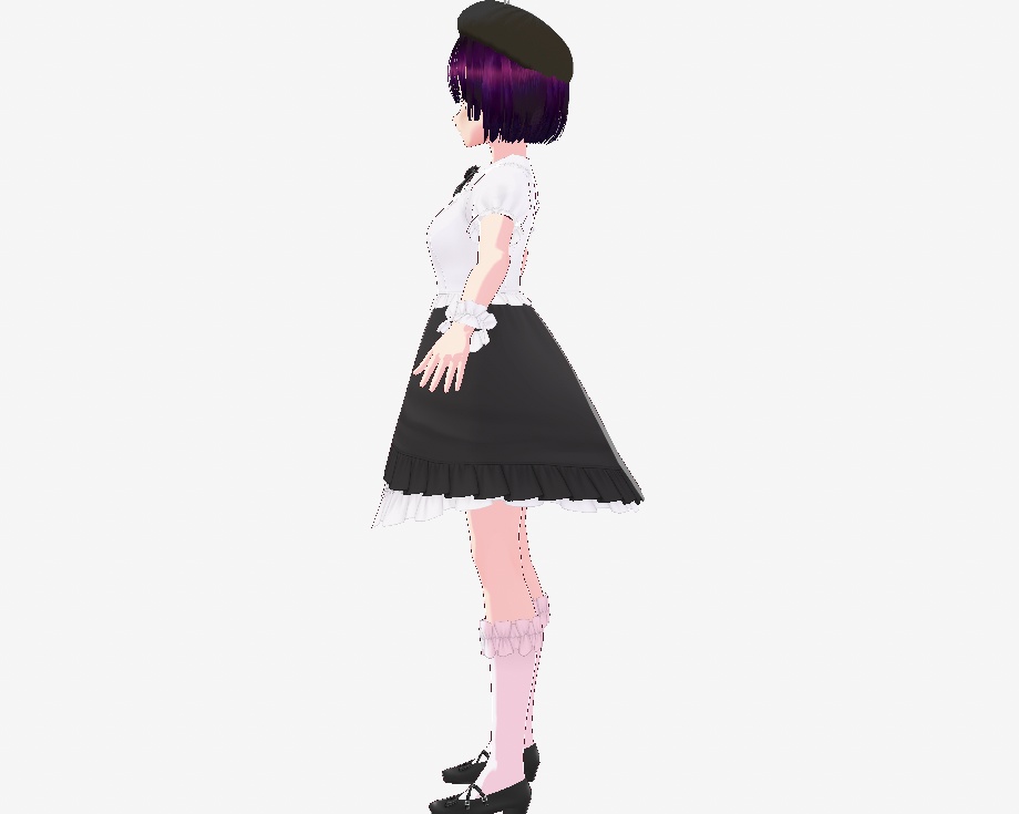 【vroid・VRM】オリジナル3Dモデルせりな