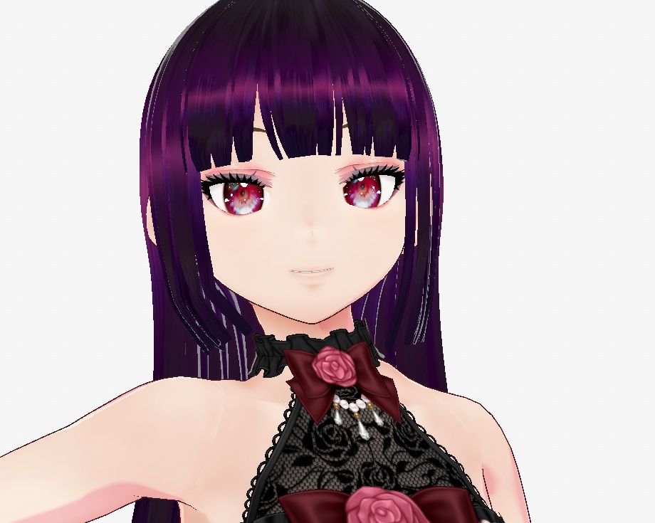 【vroid・VRM】オリジナル３Dモデルららか