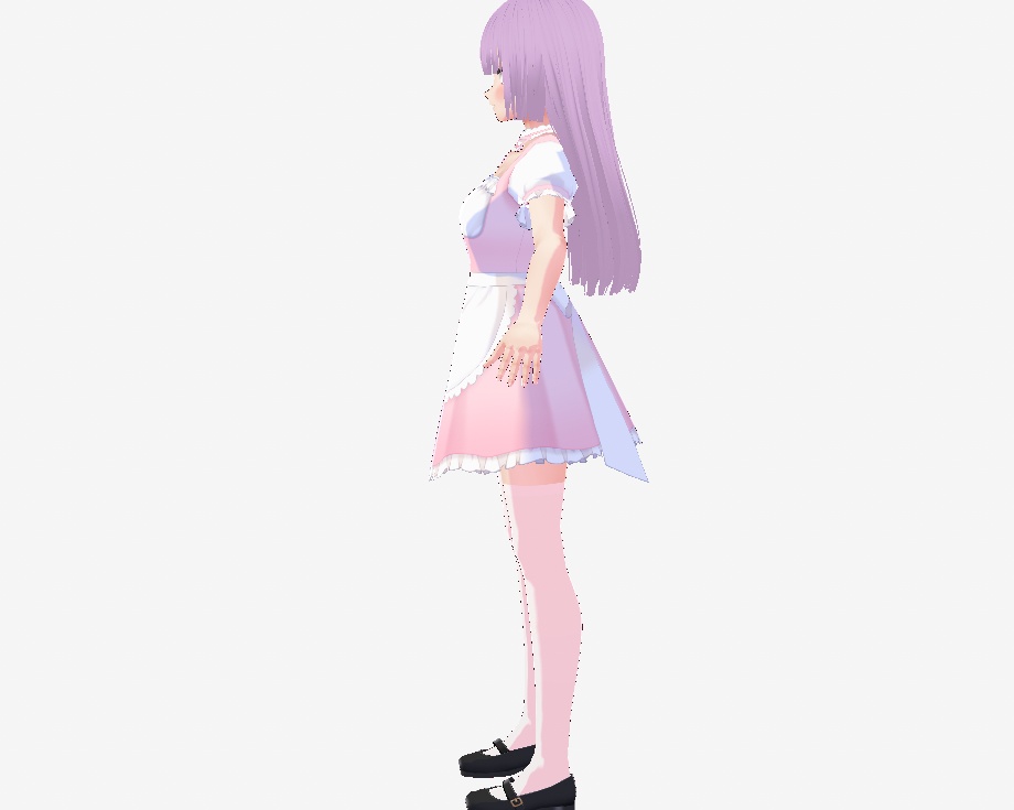 【vroid・VRM】オリジナル3Dモデルりょん