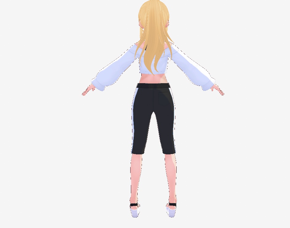 【vroid・VRM】オリジナル3Dモデルななお