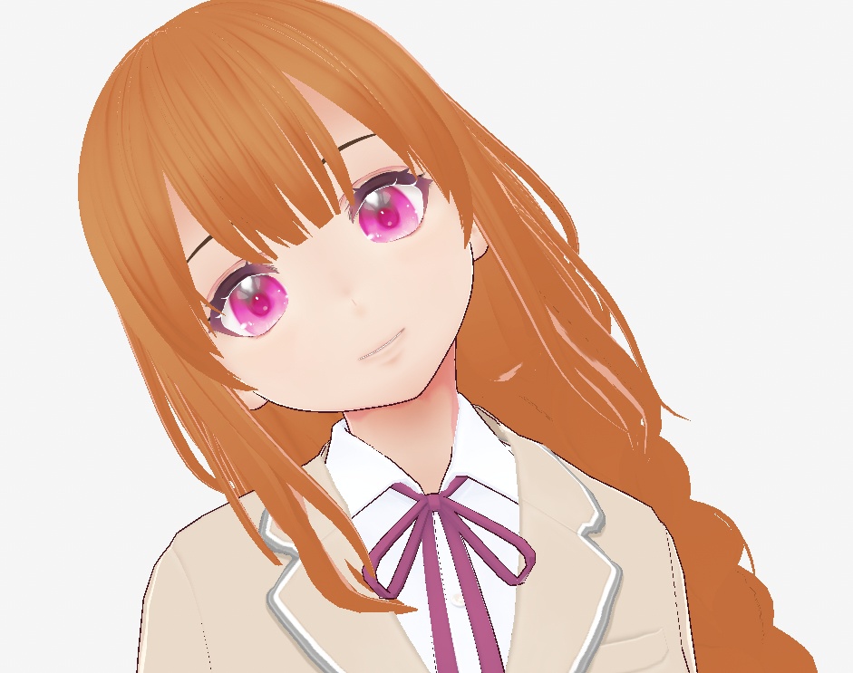【vroid・VRM】オリジナル3Dモデルるる