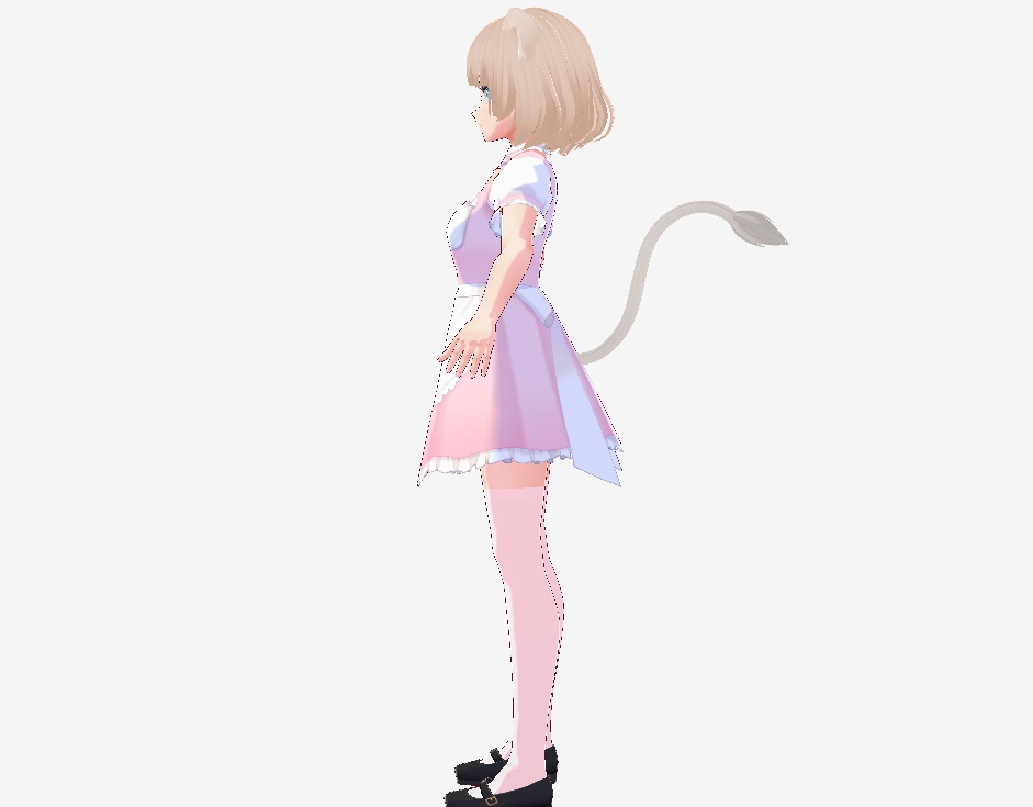 【vroid・VRM】オリジナル3Dモデルにゃんた