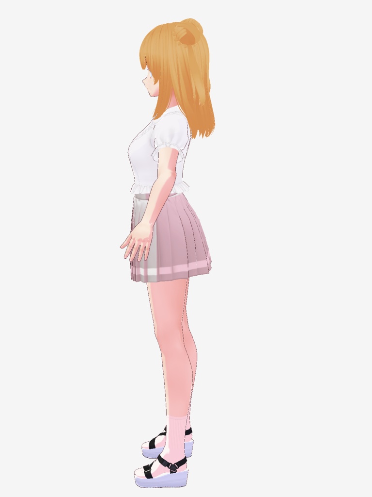 【vroid・VRM】オリジナル3Dモデル のん