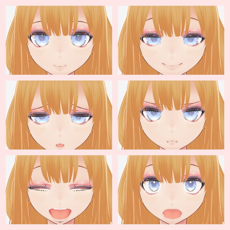 【vroid・VRM】オリジナル3Dモデル のん