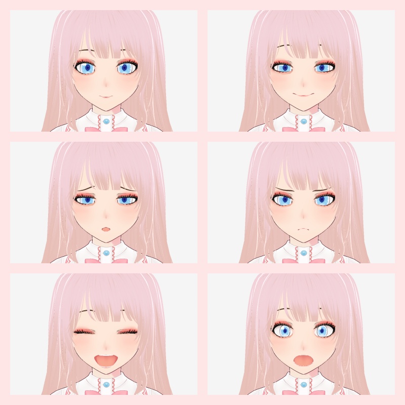 【vroidVRMモデル】ららぽ