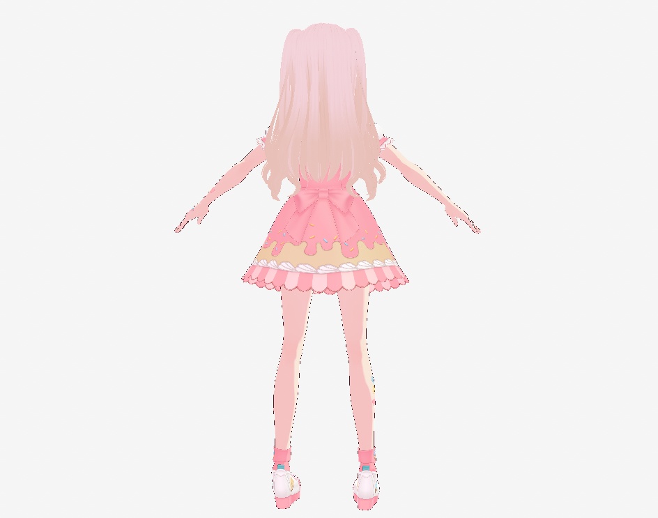 【vroidVRMモデル】ららぽ