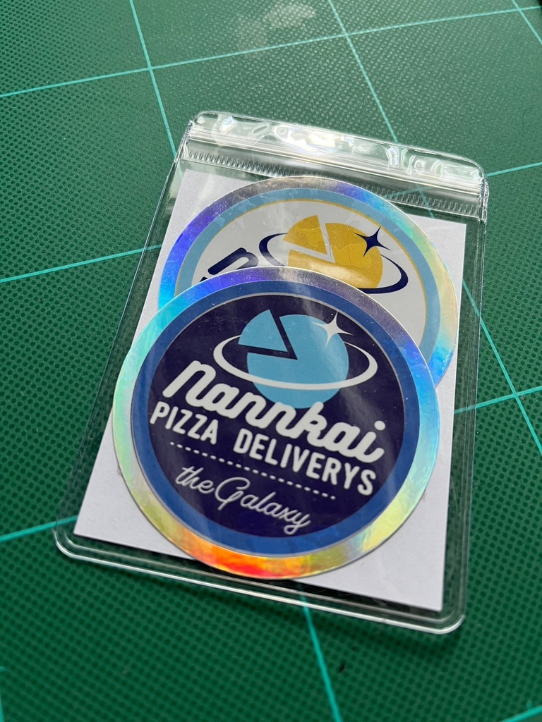 南海ピザデリバリーズオーロラシール 2枚組