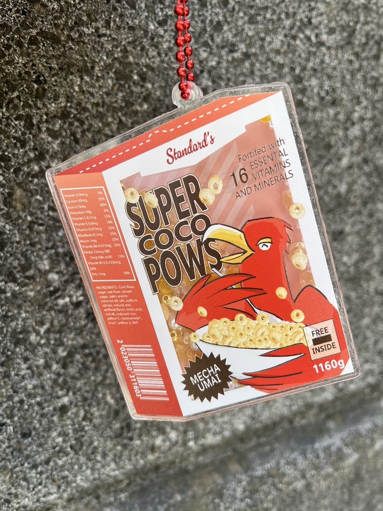 ちょう食グリッターアクキー