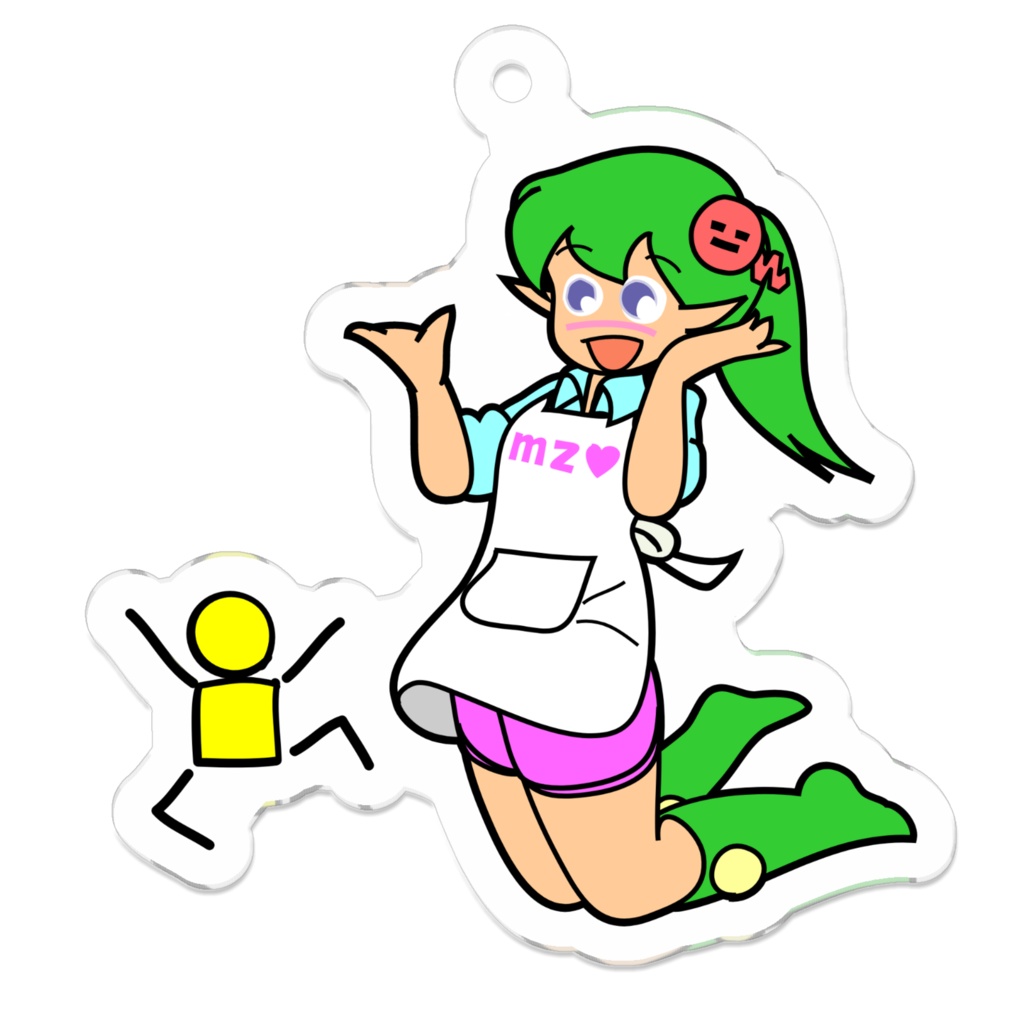 ぐら子とワイデス アクリルキーホルダー