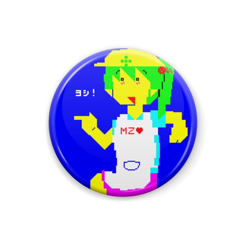 現場ぐら子さん 缶バッジ