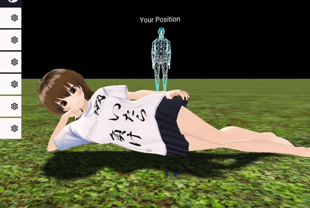 【無料版あり、商用法人利用OK】VRoid働いたら負けニートTシャツテクスチャ