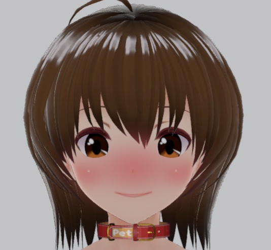 Unity用赤面+青ざめ+汗オブジェクト+差分 顔内部に仕込んでシェイプキーで表面に出せる