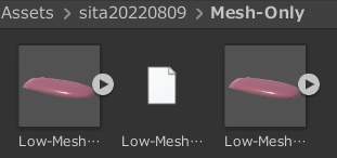 ペロペロできる舌ベロのUnityオブジェクト!ぶっかけ液体オブジェクトとシェイプキー付き