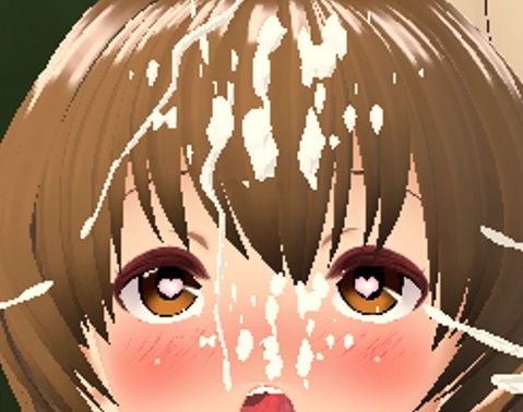 ペロペロできる舌ベロのUnityオブジェクト!ぶっかけ液体オブジェクトとシェイプキー付き