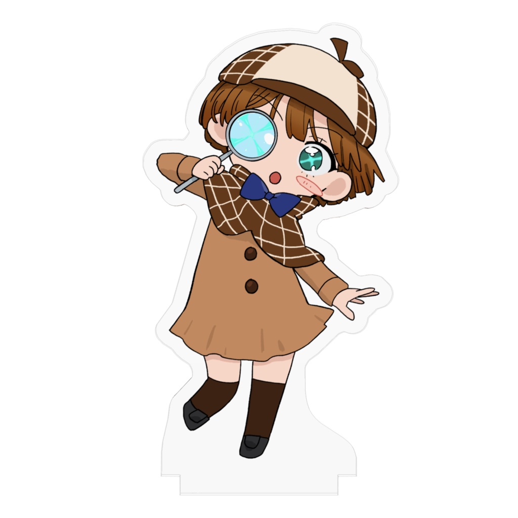 百合野メリア虫眼鏡ver