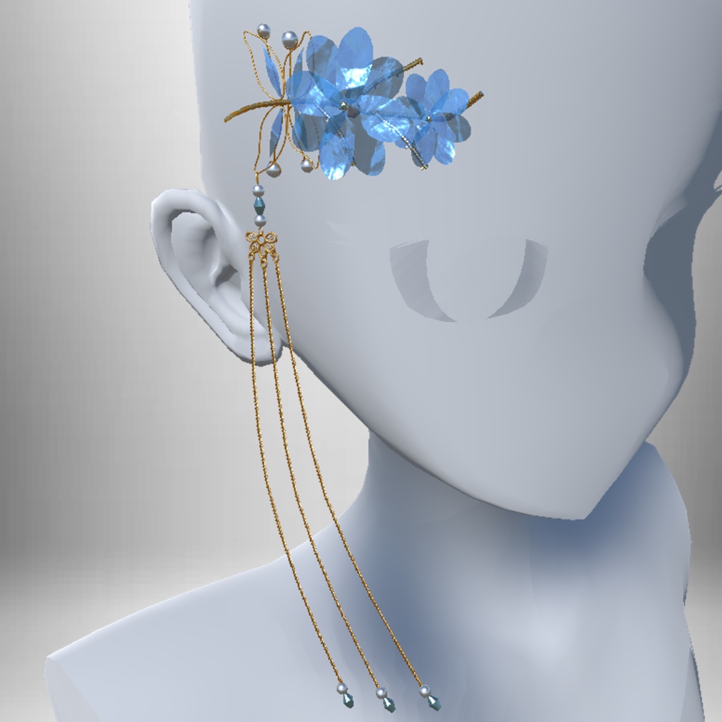 [Koreanbural's jewelry]_Butterfly hairpin