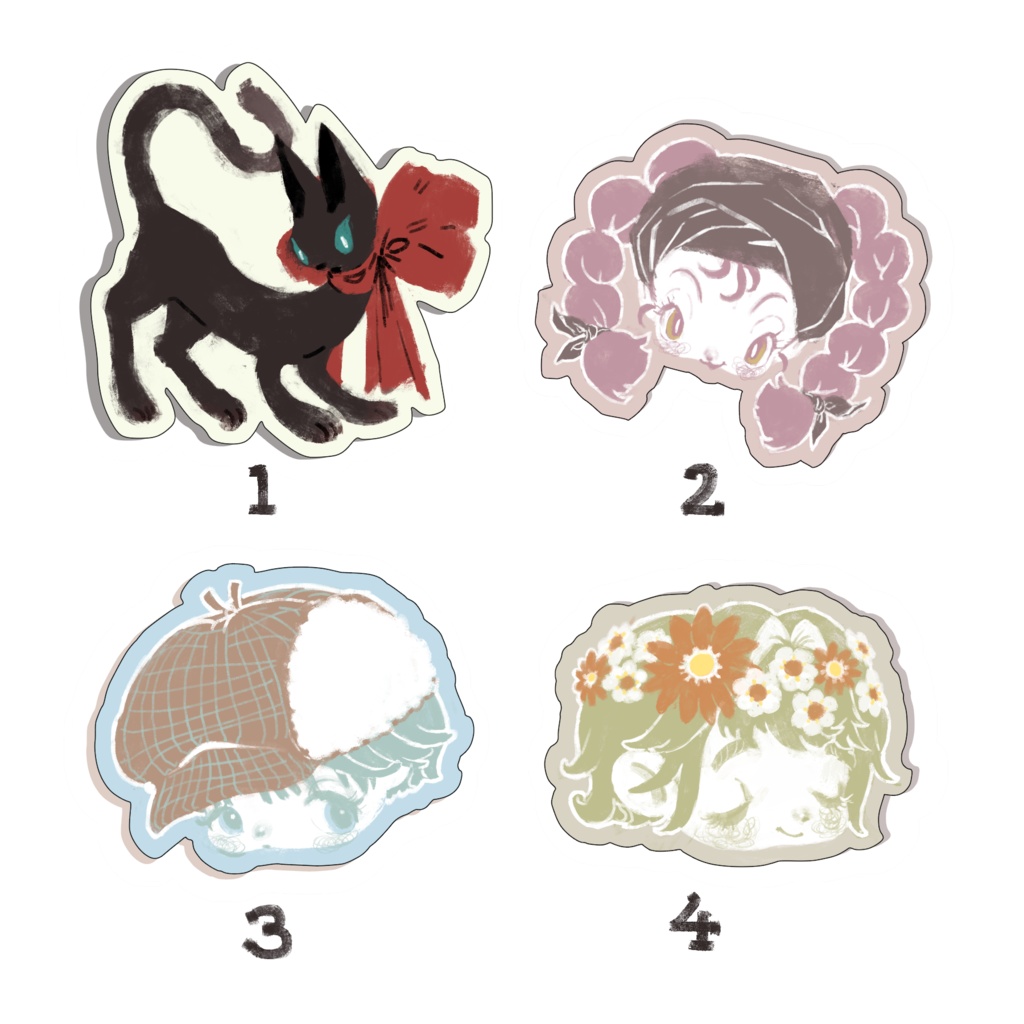 LTフェルトステッカー