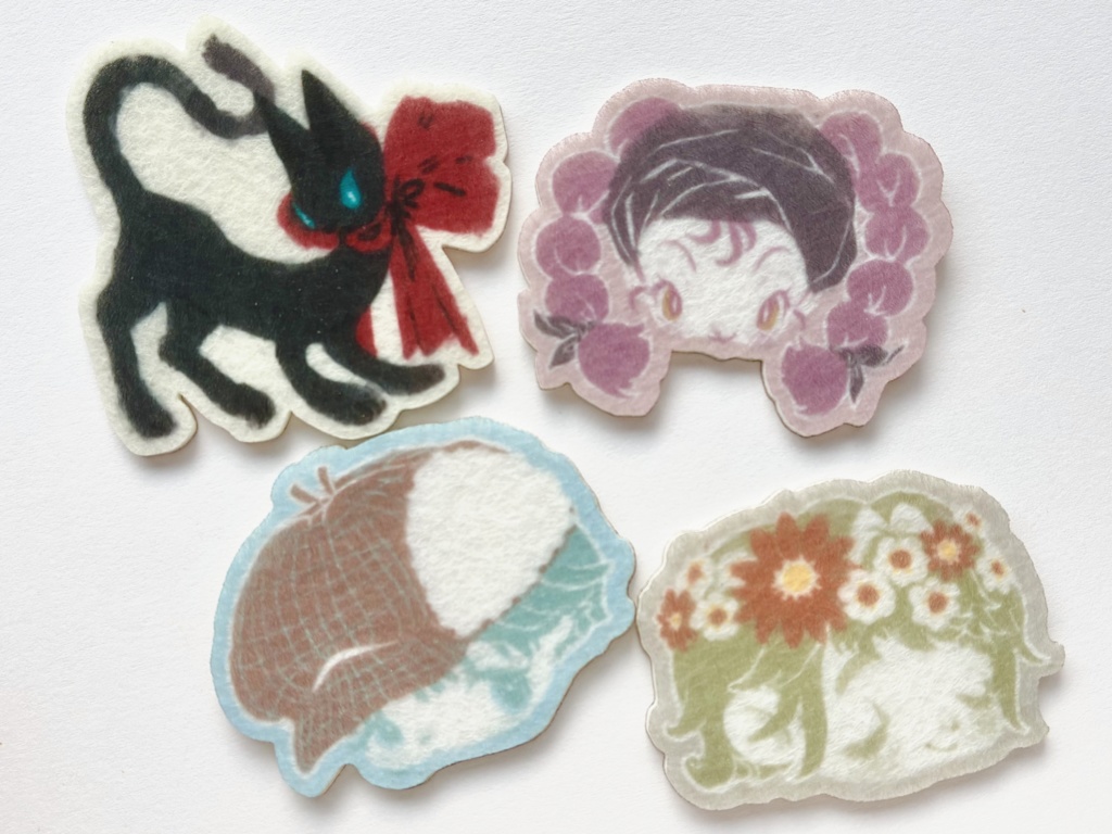 LTフェルトステッカー