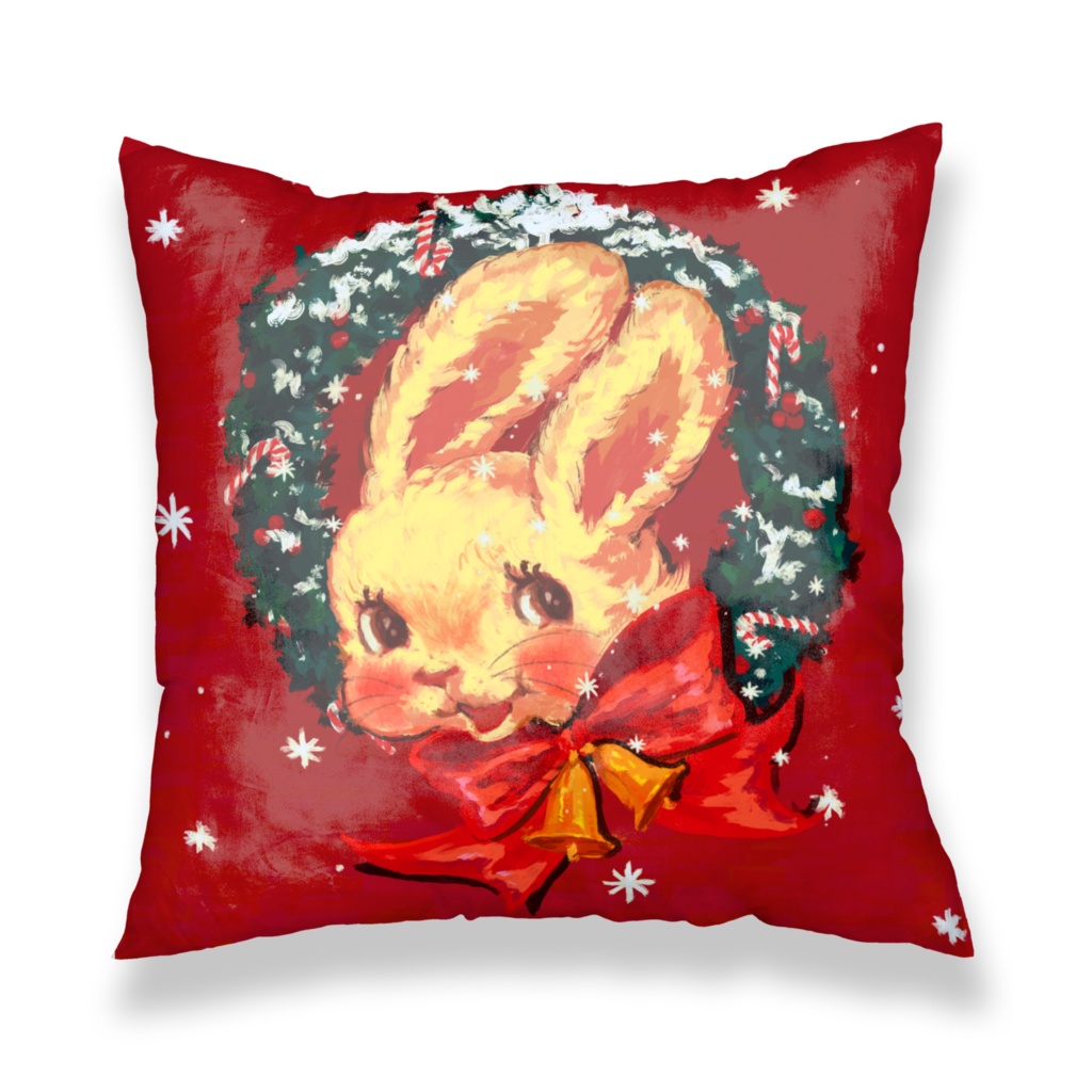 クッションカバー/Xmasうさぎちゃん𝜗𝜚₊❆