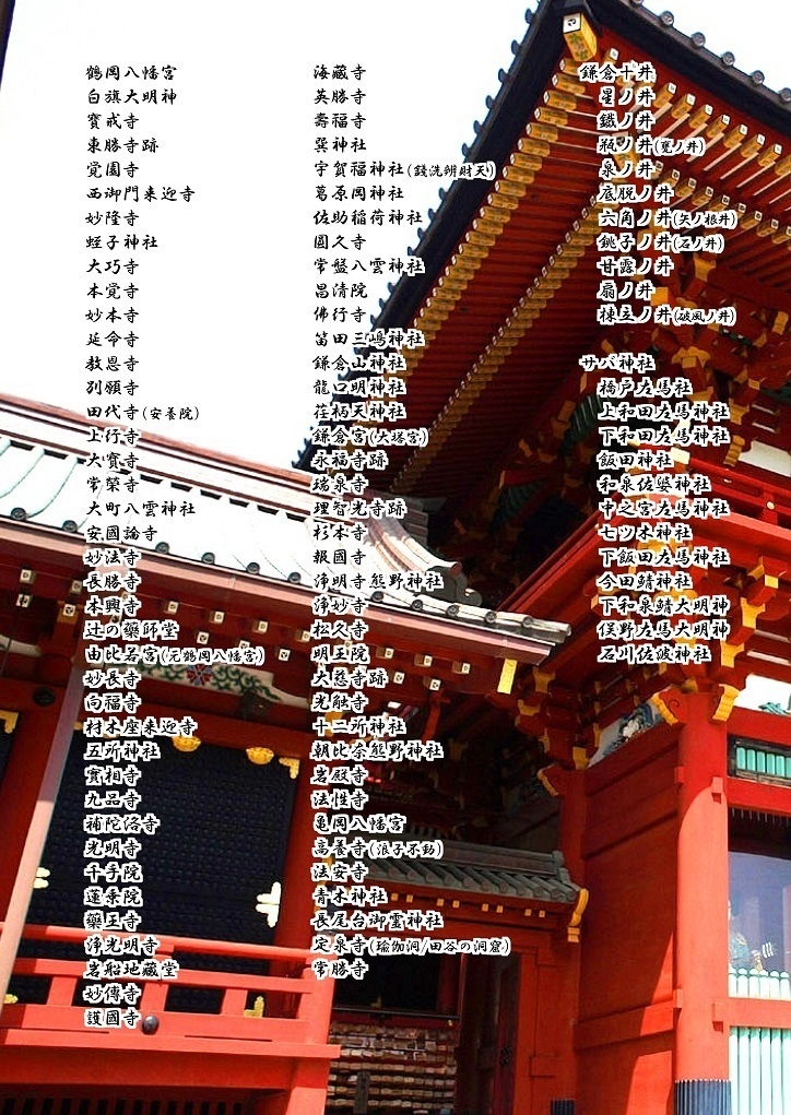 歴史と自然の散策記④ 「鎌倉寺社散歩㊤」