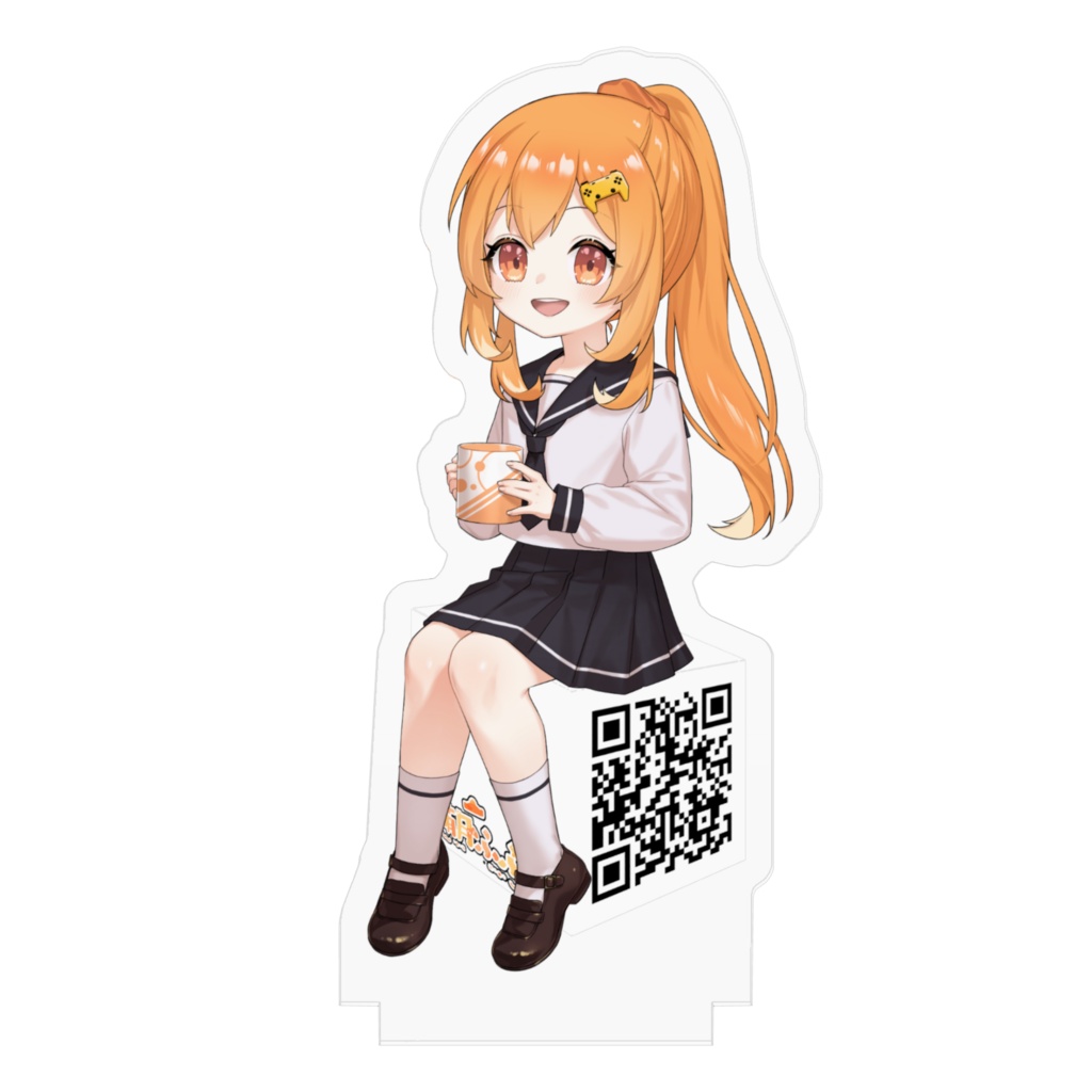 アクスタ:セーラー服ふふ腰掛け