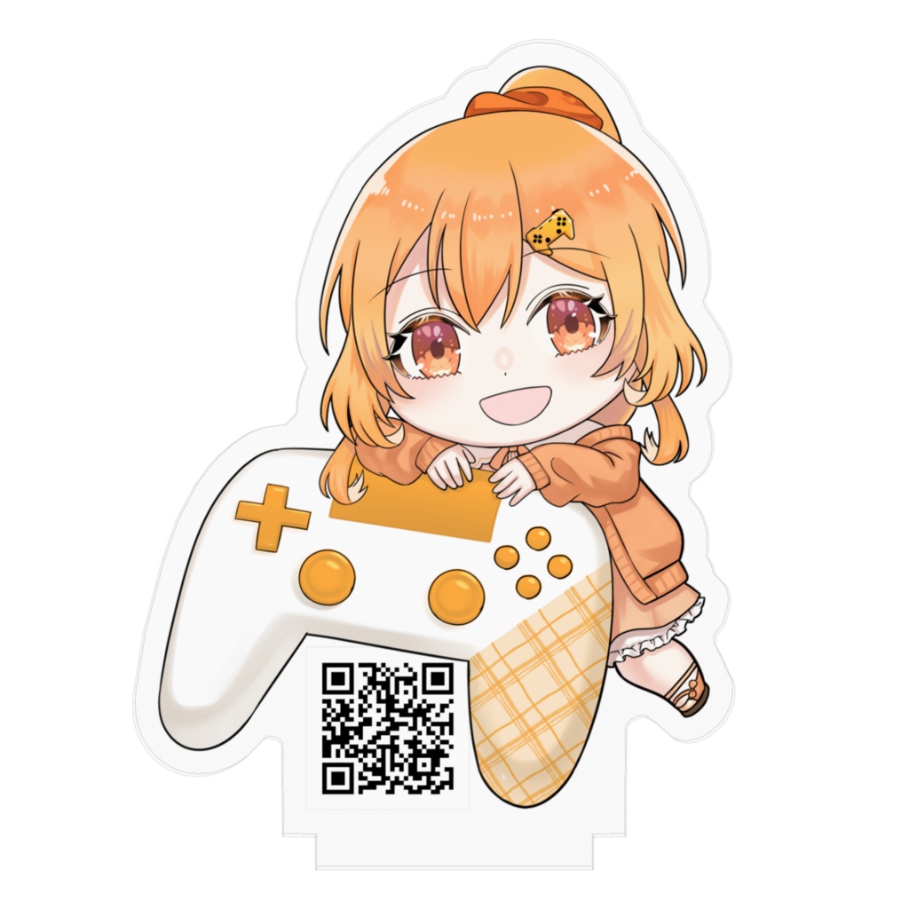 アクスタ:コントローラーとふふちゃん