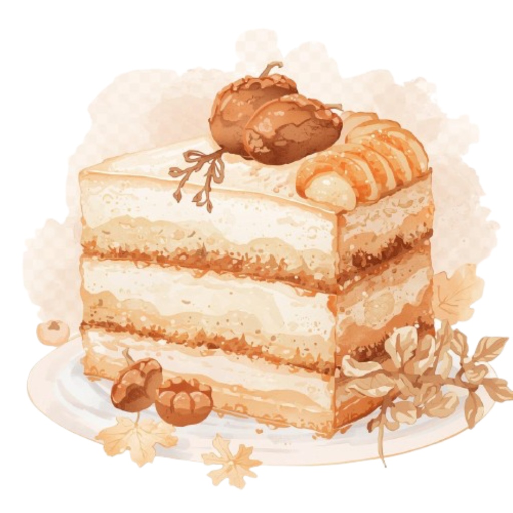 Autumn sweets clip art12png