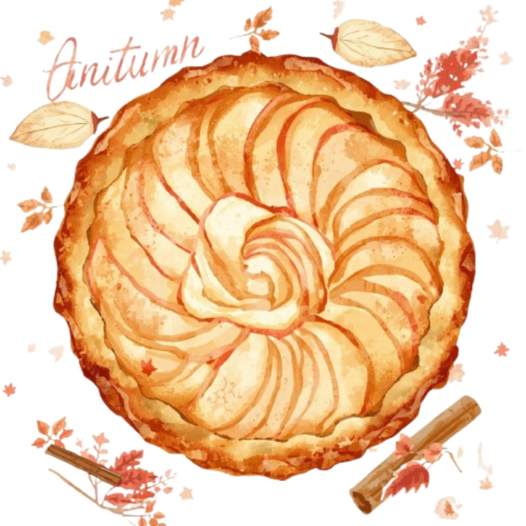 Autumn sweets clip art12png