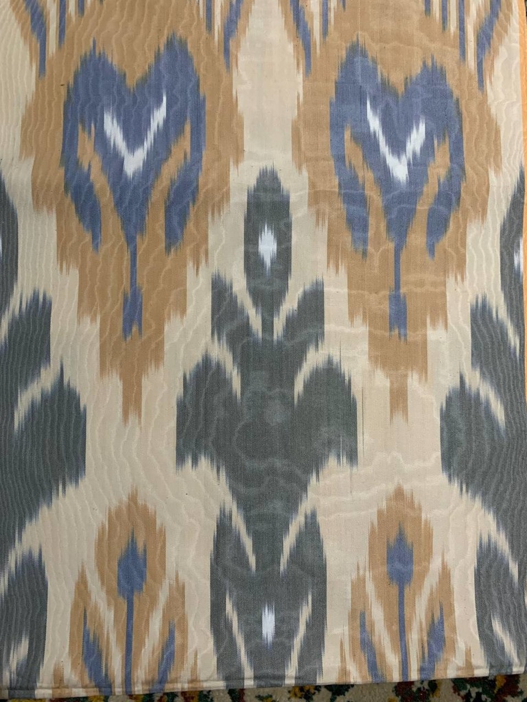 ウズベキスタンスタイル モアレ絣(アドラス)