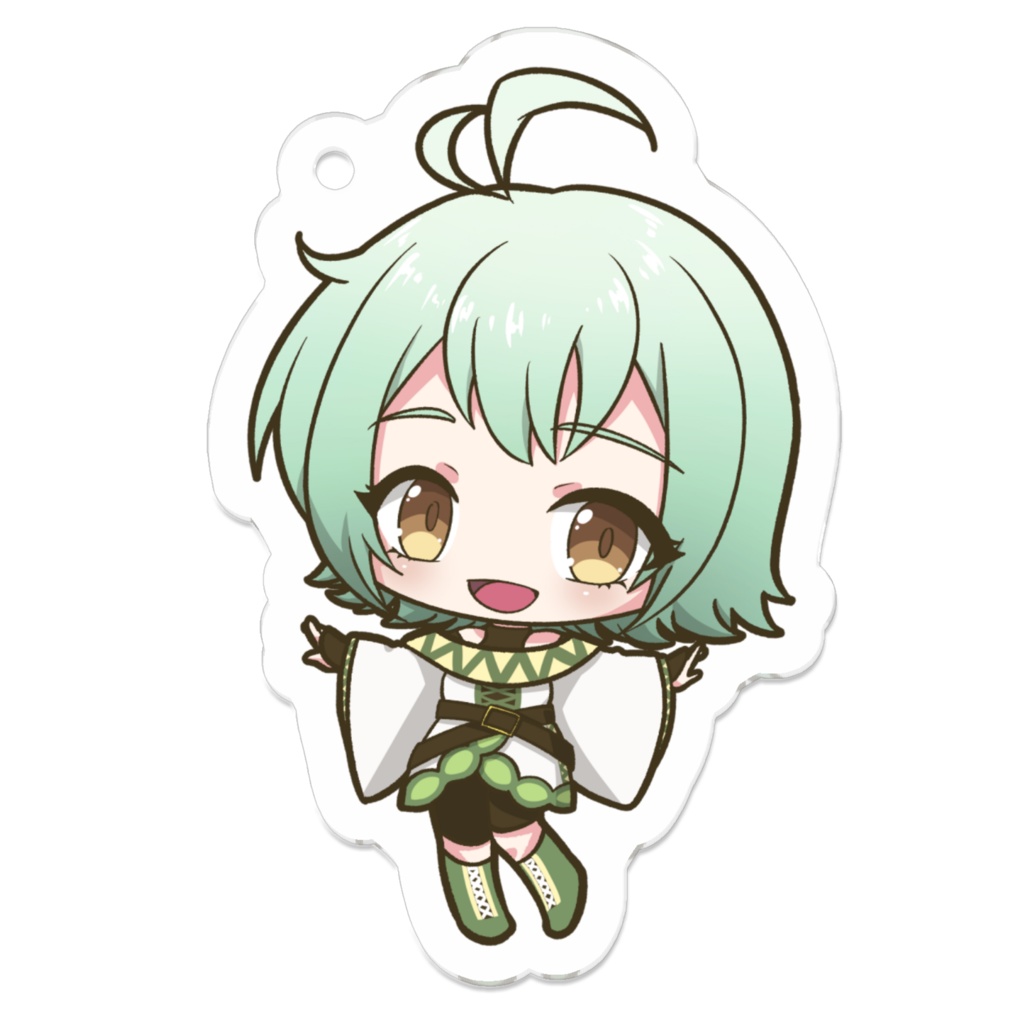 とうふのアクリルキーホルダー 