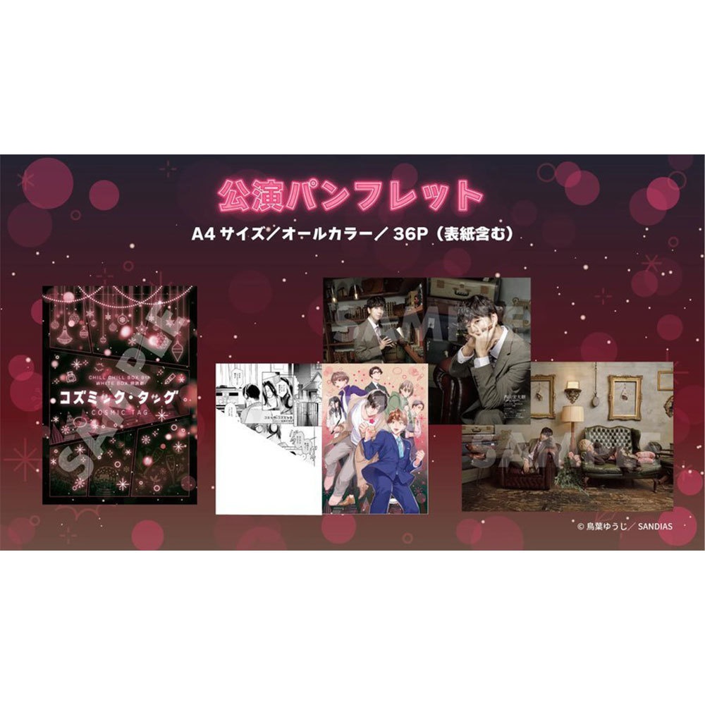 CHILL CHILL BOX 9th WHITE BOX 朗読劇「コズミック・タッグ」公演パンフレット 