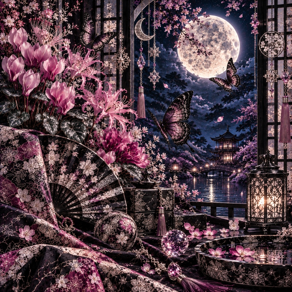 雅月の花綴り