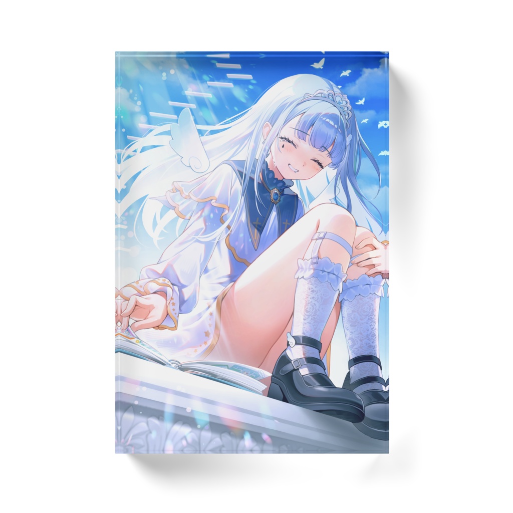 2周年記念アクリルブロック