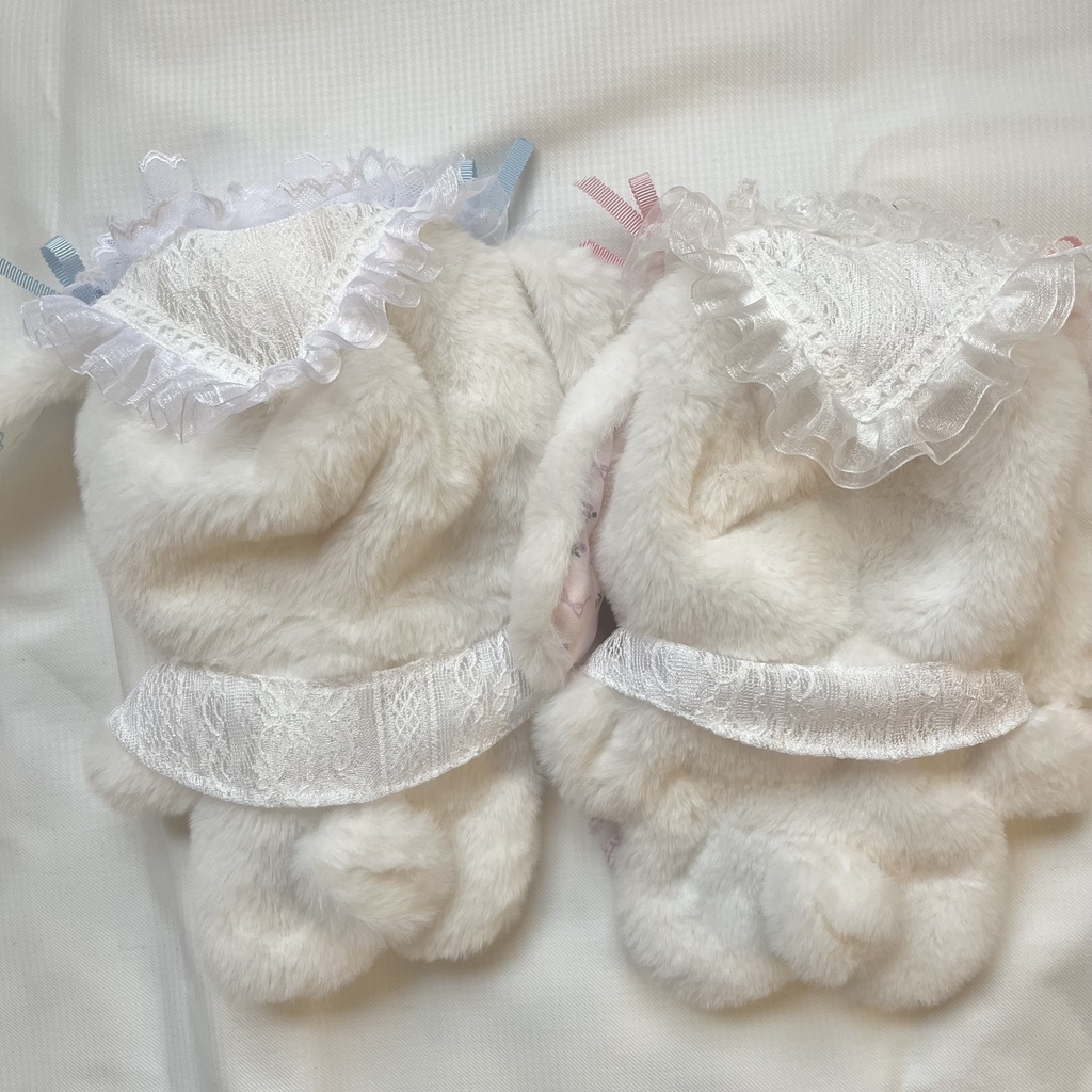 フラワーバニー着ぐるみ【わんぱく・20cmぬいサイズ】