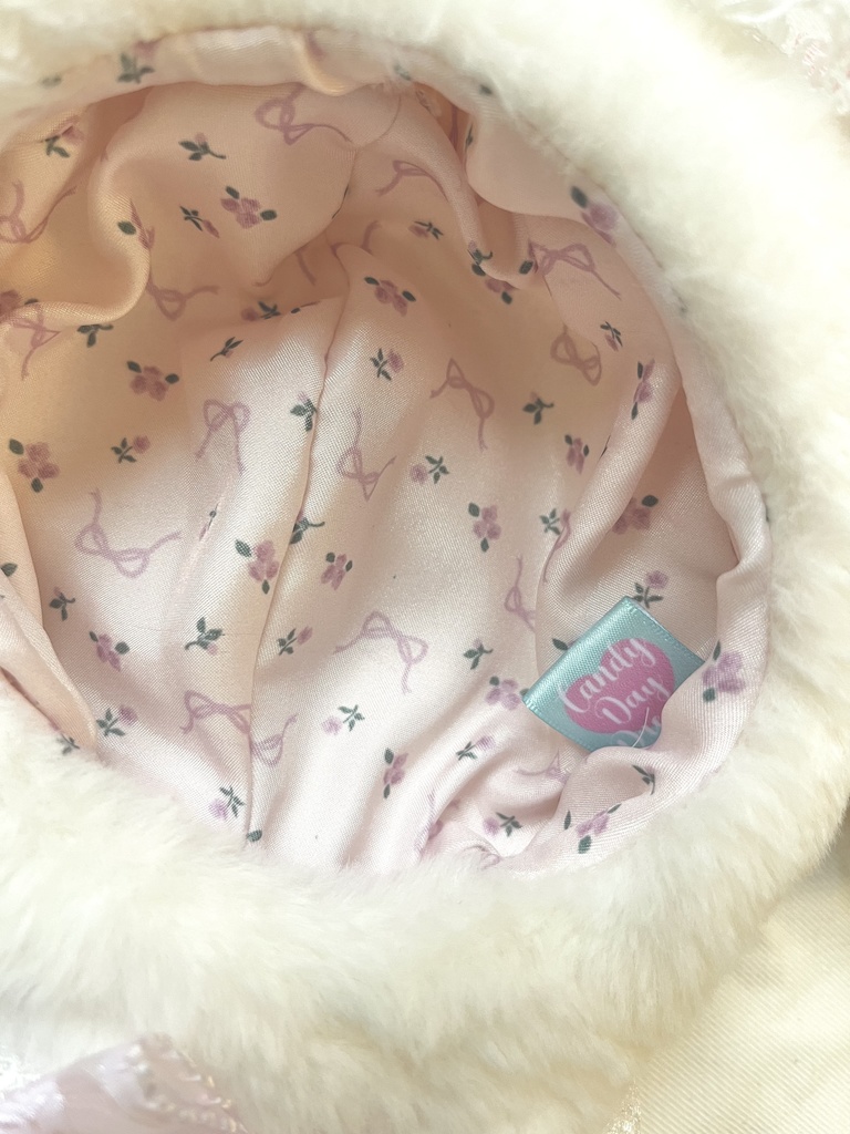 フラワーバニー着ぐるみ【わんぱく・20cmぬいサイズ】