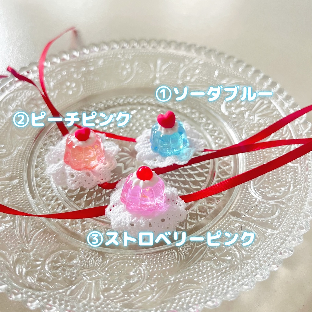 【もちマス、1/11ドールサイズ】サマーゼリーヘッドドレス