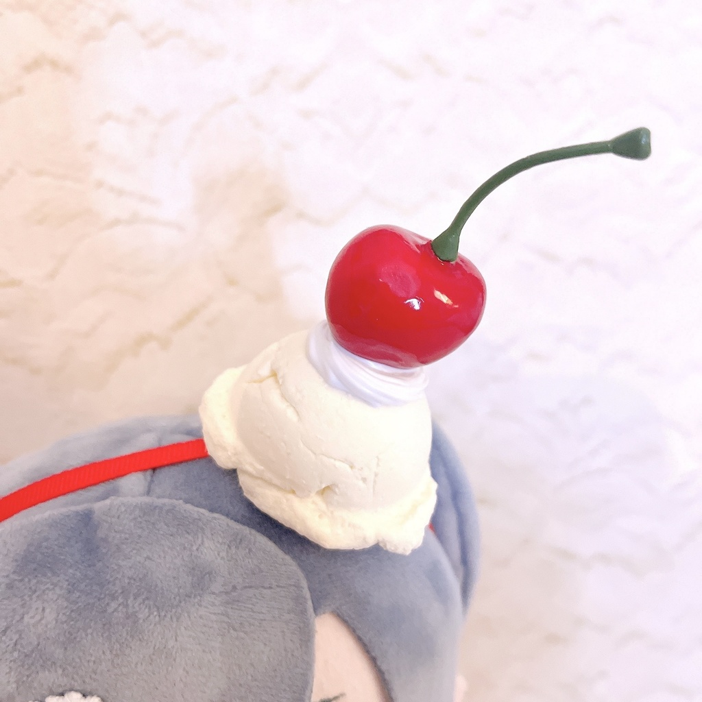 【20cm・わんぱくサイズ】アイスクリームヘッドドレス