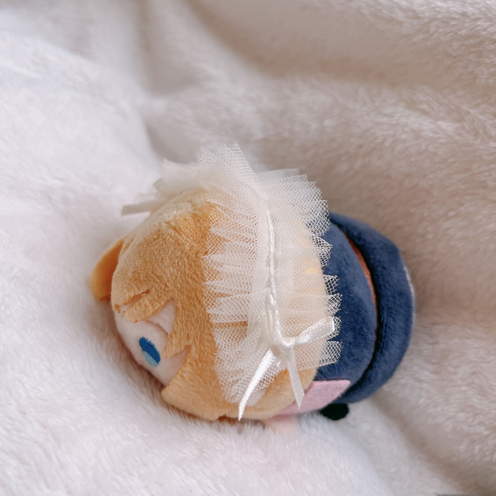 【もちマス,10cmサイズ】フリルカチューシャ