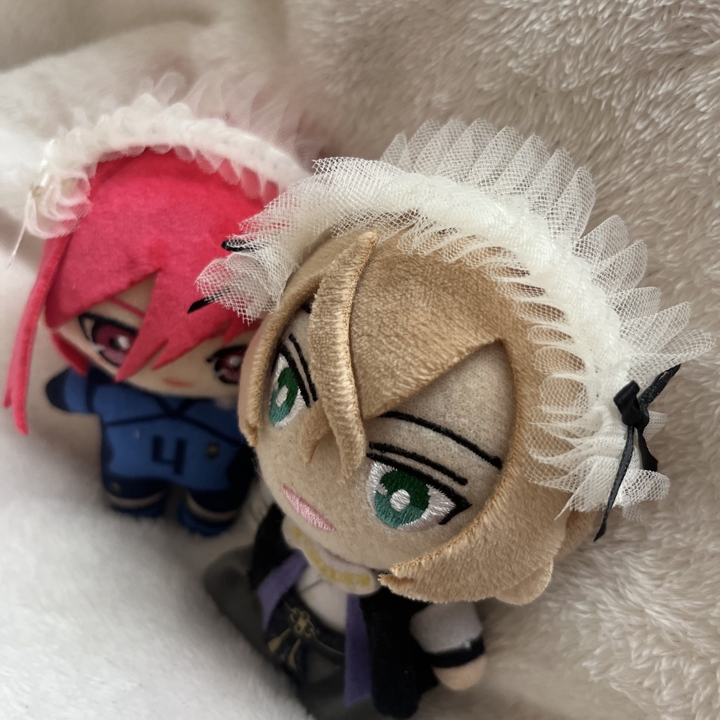 【もちマス,10cmサイズ】フリルカチューシャ