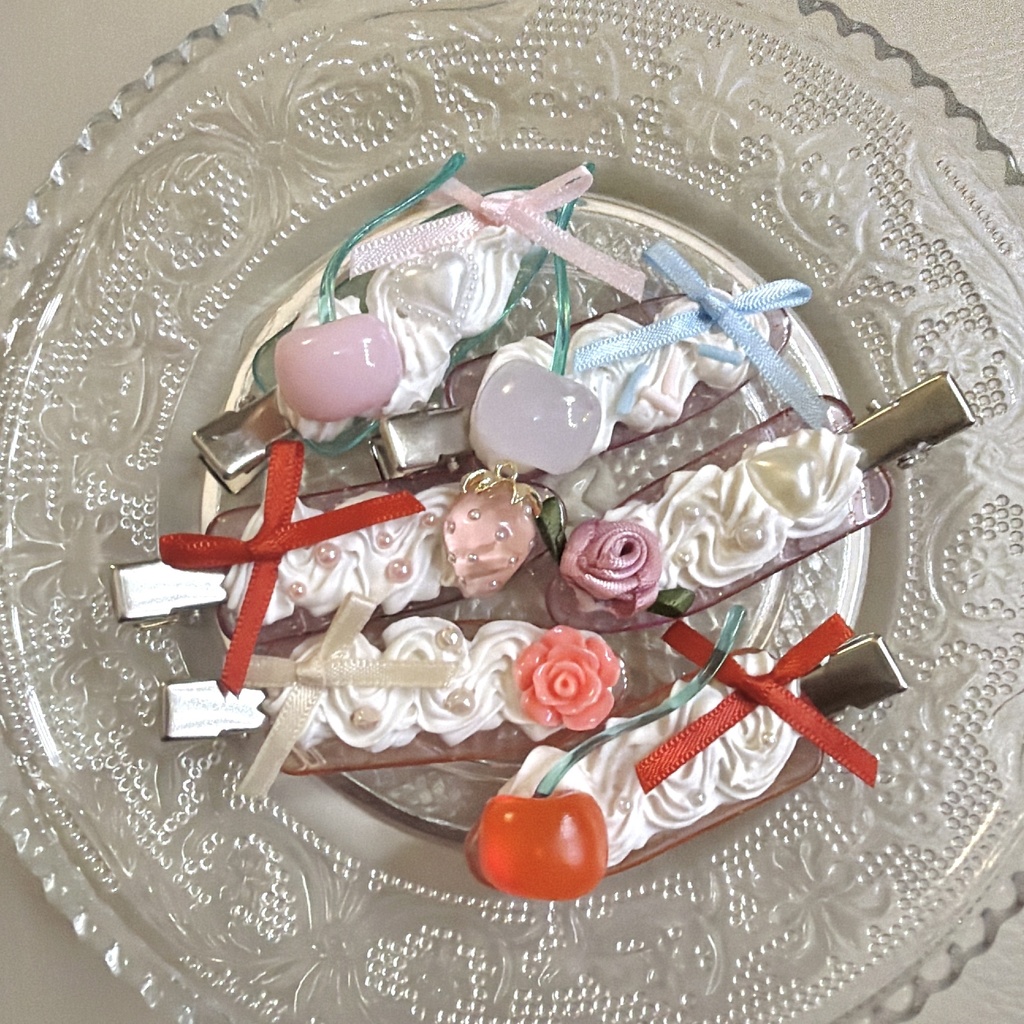 Sweetホイップヘアクリップ