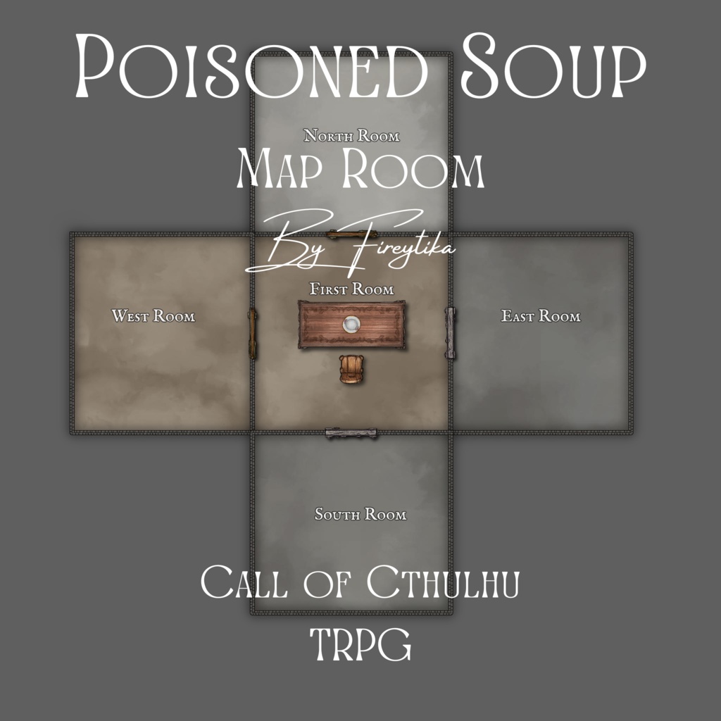 Poisoned Soup Room Map