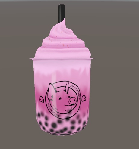 超いちごソフト(タピオカ)